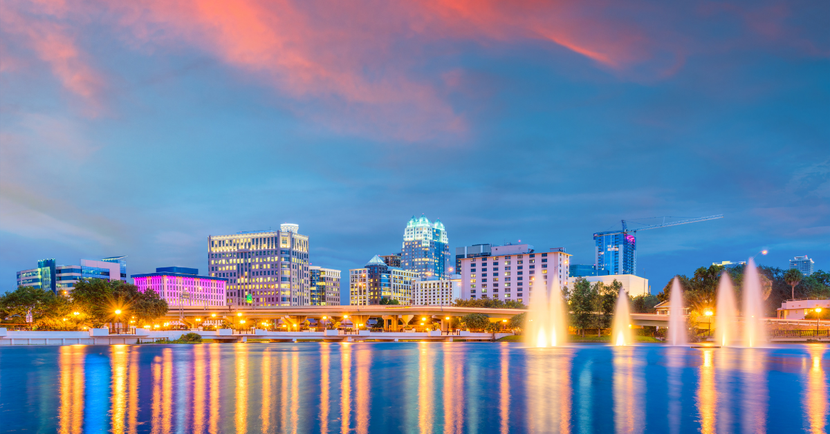 Central Florida - Downtown Orlando Skyline